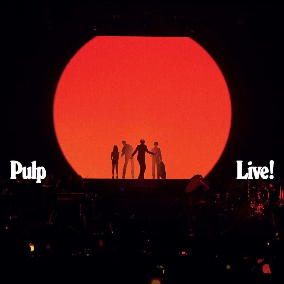 the album cover for Pulp - Live [Indie Exclusive Blue]