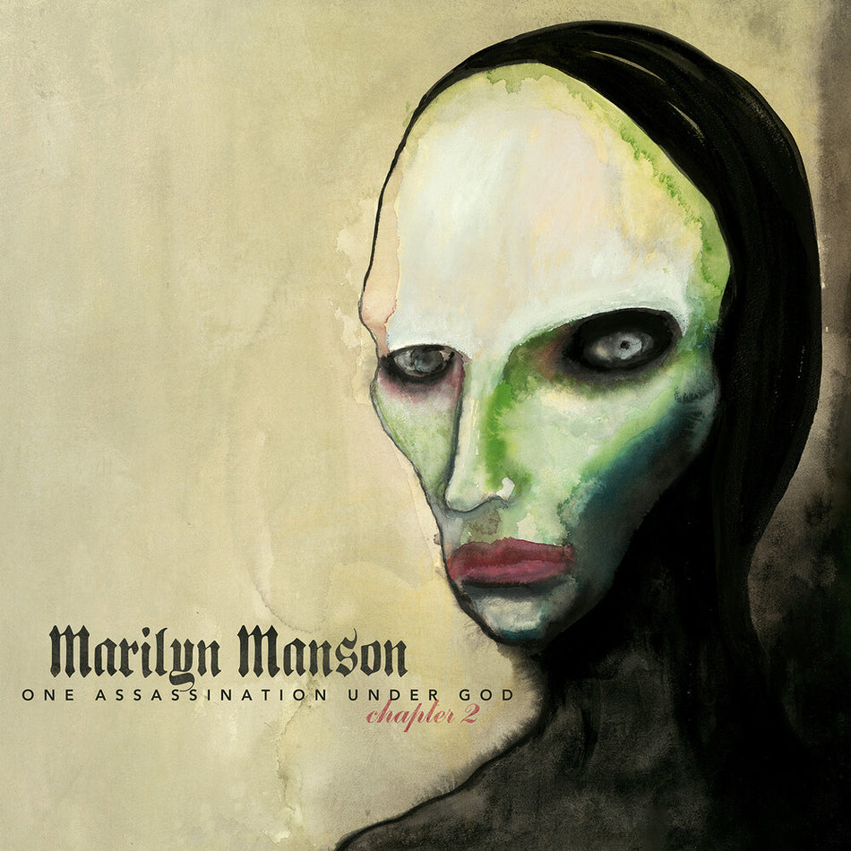 the album cover for Marilyn Manson - One Assassination Under God - Chapter 2 [Jewel Case]