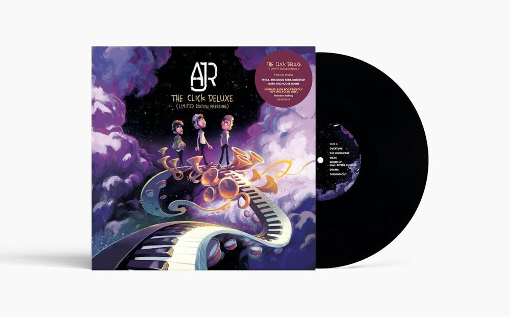 the album cover for AJR - Click (deluxe Edition/ecovinyl/2lp) [Indie Exclusive]