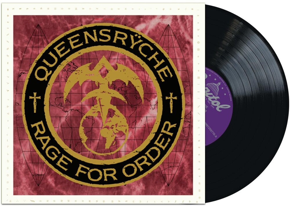 the album cover for Queensryche - Rage For Order