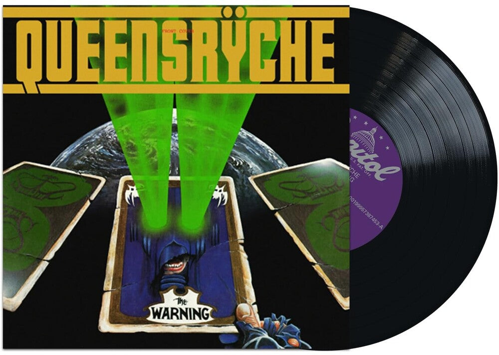 the album cover for Queensryche - Warning