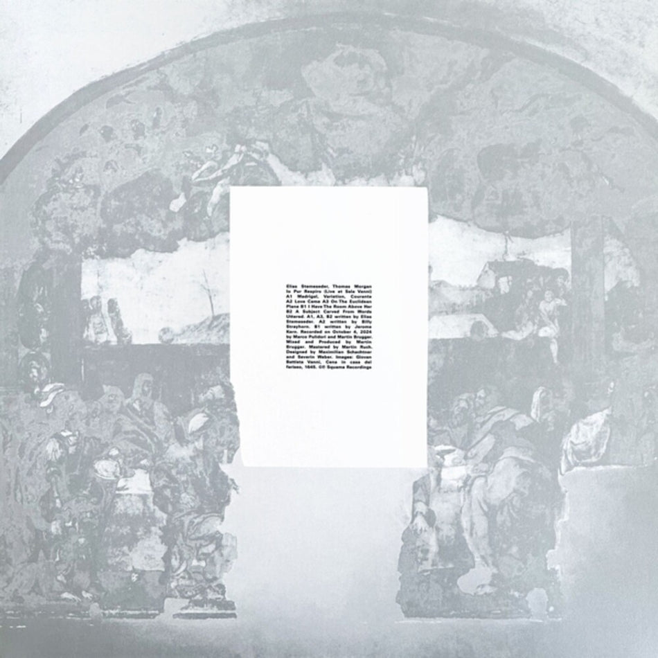 the album cover for Elias & Thomas Morgan Stemeseder - Io Pur Respiro