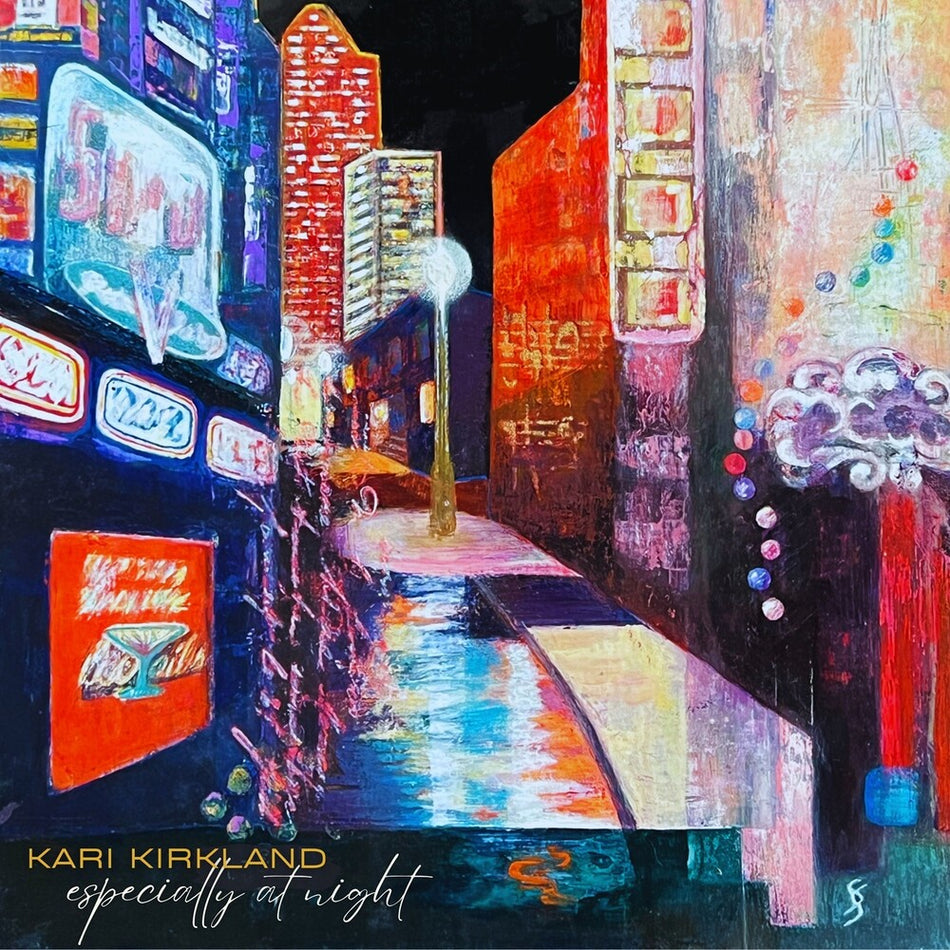 the album cover for Kari Kirkland - Especially At Night