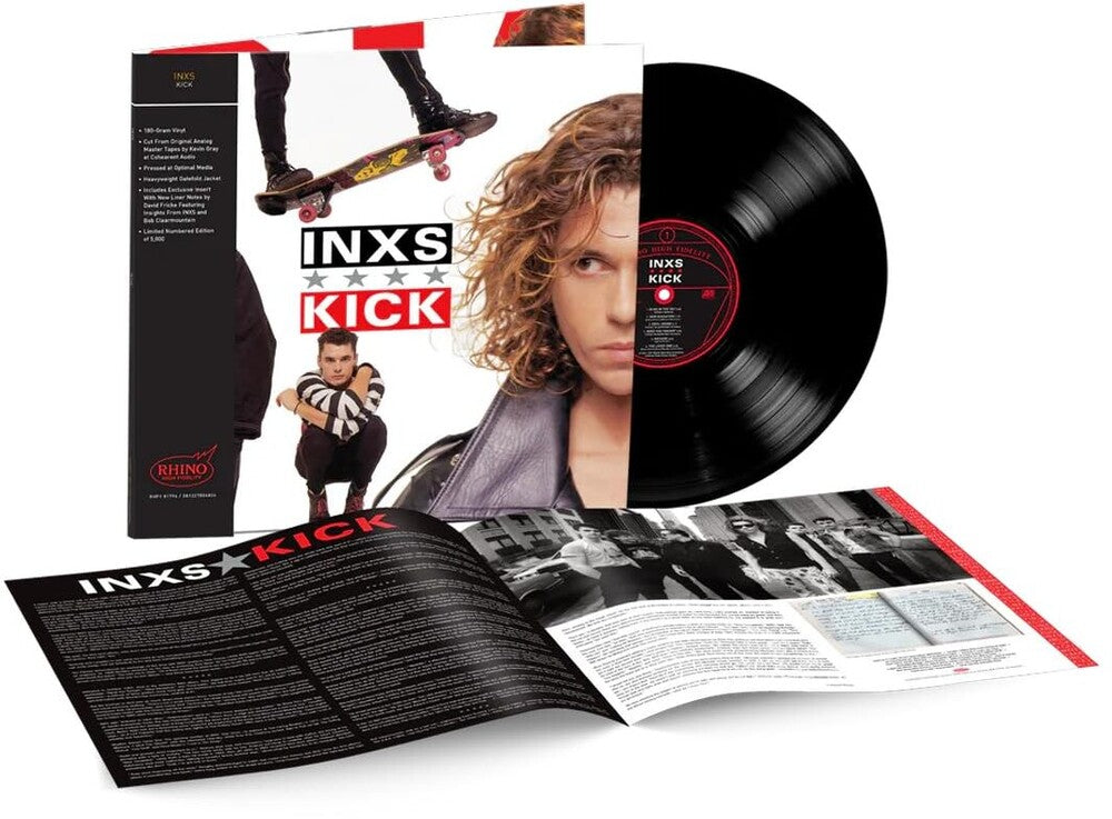 the album cover for INXS - Kick [Brick & Mortar Exclusive] (Hifi)