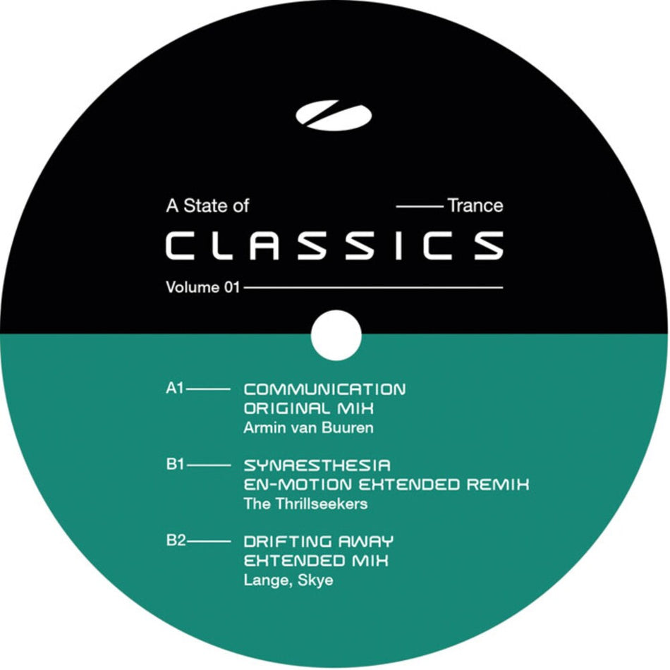 the album cover for State Of Trance Classics Vol. 01 / Various - State Of Trance Classics Vol. 01 / Various