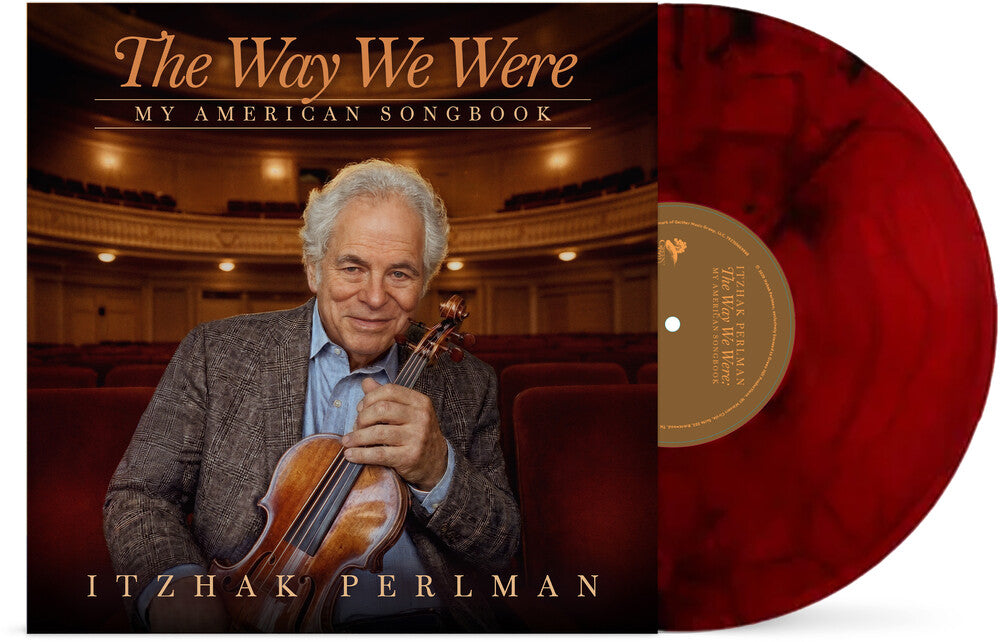 the album cover for Itzhak Perlman - Way We Were: My American Songbook [Colored Vinyl] (Red)