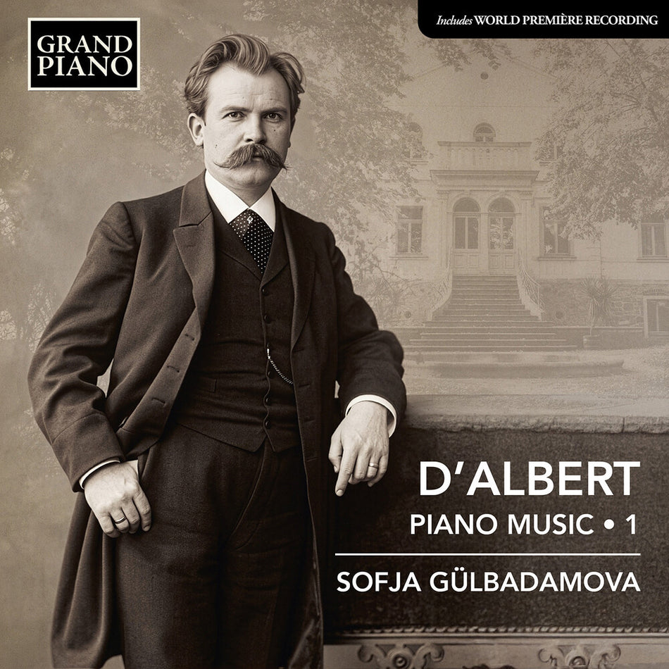 the album cover for Sofja Gülbadamova - D'albert: Pno Music Vol. 1