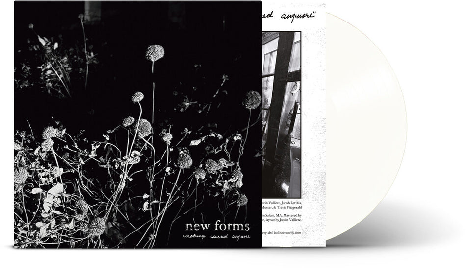 the album cover for New Forms - Nothing's Sacred Anymore [Clear Vinyl]