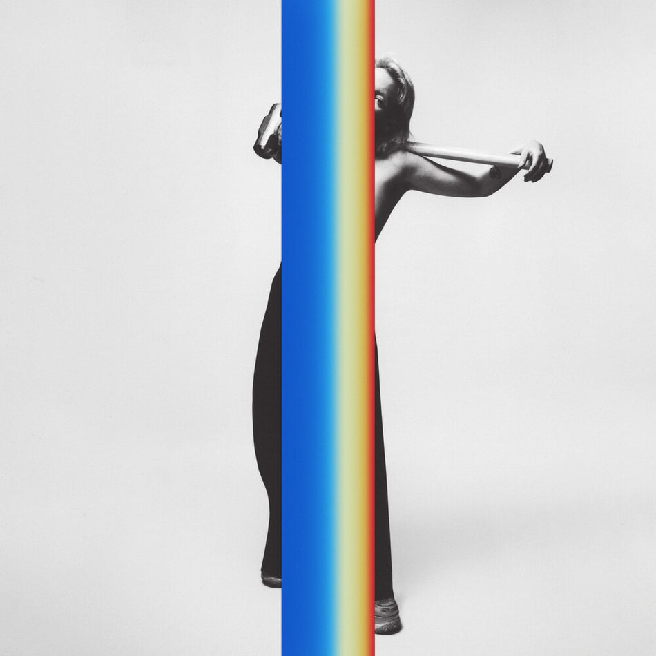 the album cover for Sylvan Esso - Ow [Indie Exclusive Angel of Death Purple]