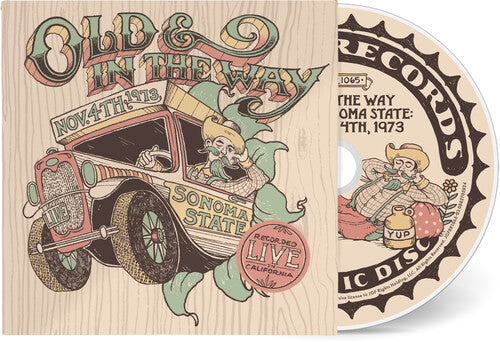 PREORDER: Old & In The Way- Live at Sonoma State 11/4/73 (CD)