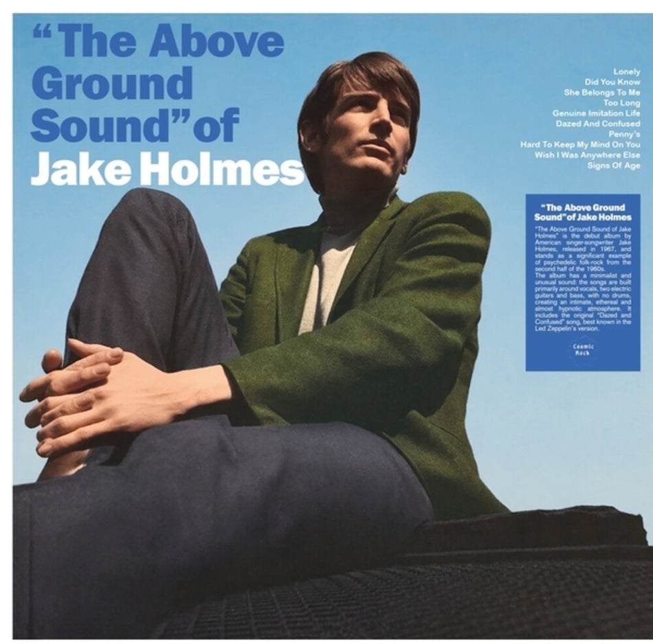 the album cover for Jake Holmes - Above Ground Sound of