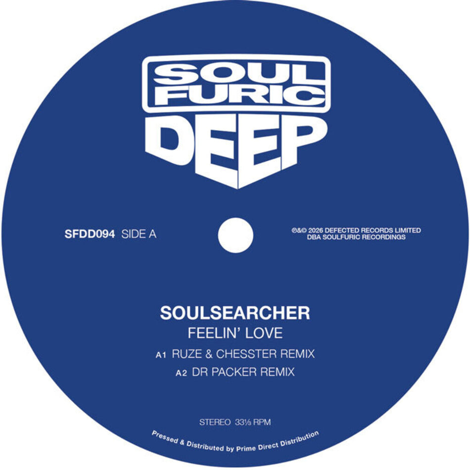 the album cover for Soulsearcher - Feelin' Love (2026 Remixes)