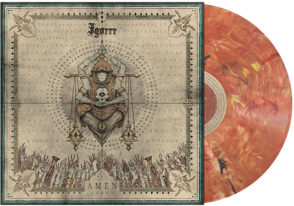 the album cover for Igorrr - Amen (Blk) [Colored Vinyl] (Org) (Ylw) (Mrb)