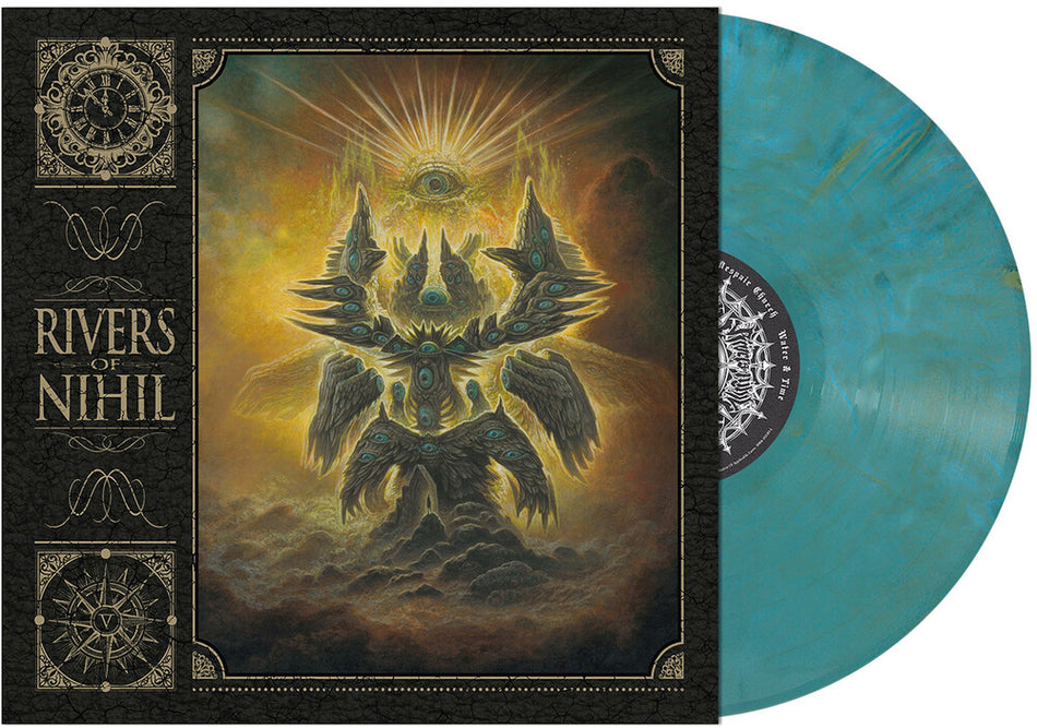 the album cover for Rivers Of Nihil - Rivers Of Nihil [Colored Vinyl] (Gol) (Trq) (Mrb)