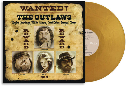 PREORDER: Waylon Jennings- WANTED! (Gold LP)