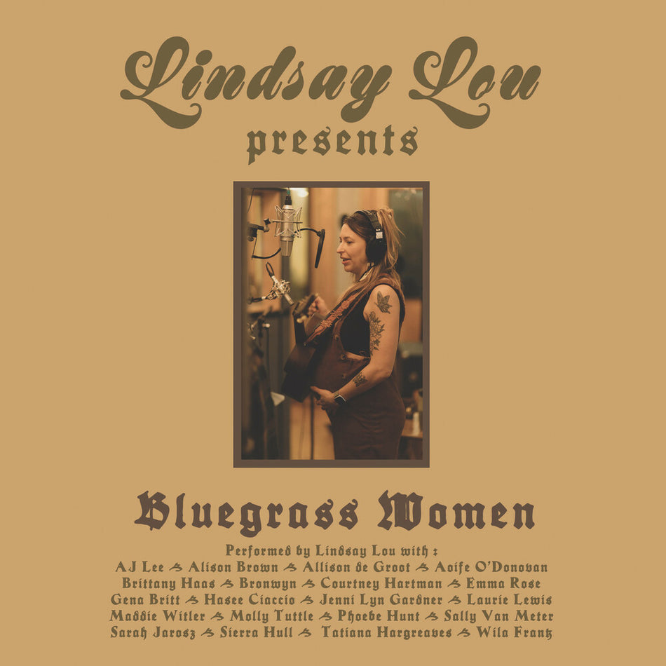the album cover for Lindsay Lou - Bluegrass Women