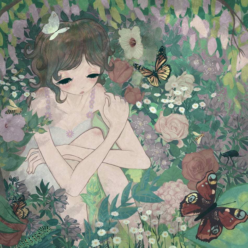 the album cover for Temachii - Flora Maniia [Indie Exclusive] [Colored Vinyl] [Indie Exclusive]