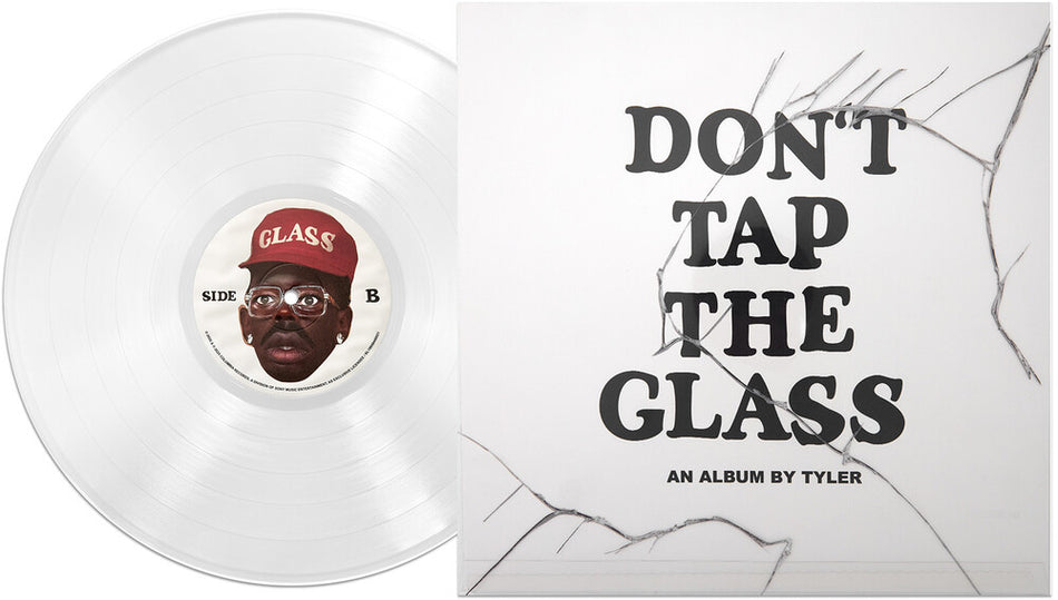the album cover for Tyler, The Creator - Don't Tap The Glass [Translucent Clear]