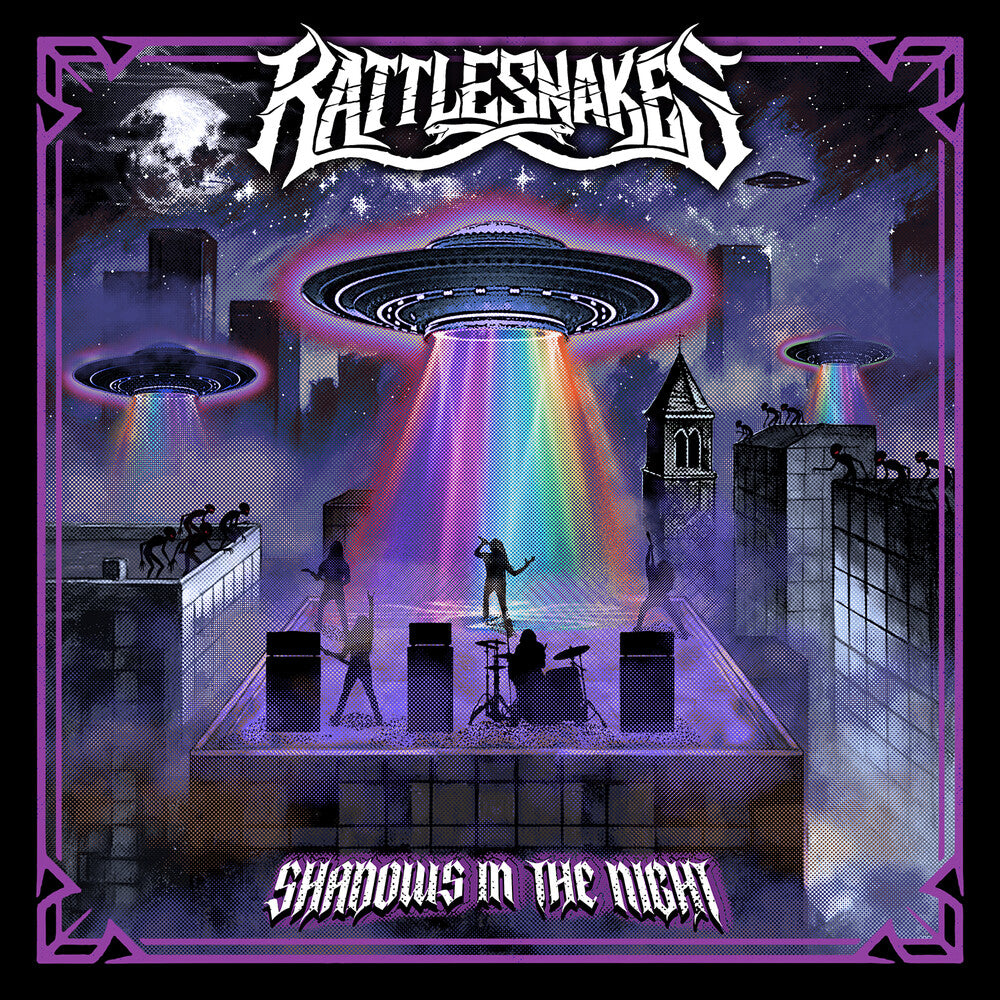 the album cover for Rattlesnakes - Shadows In The Night