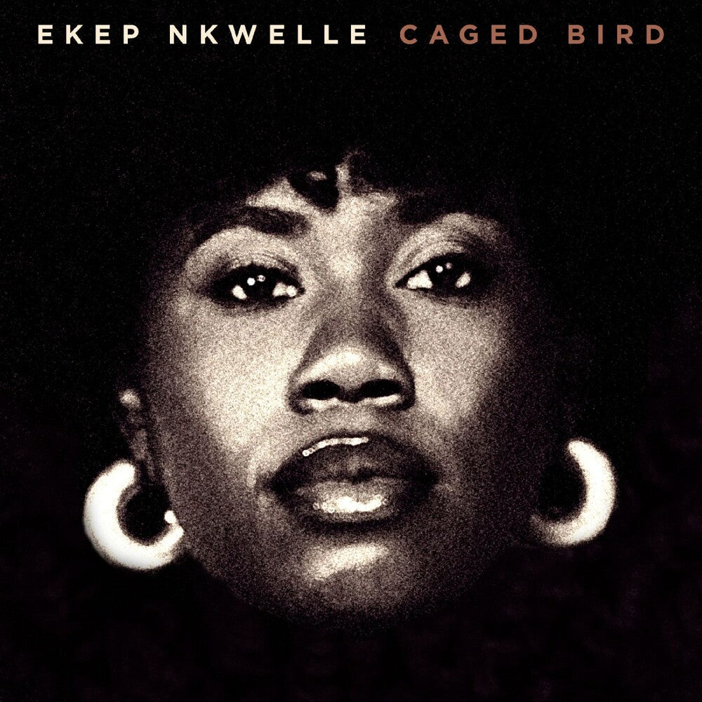 the album cover for Ekep Nkwelle - Caged Bird