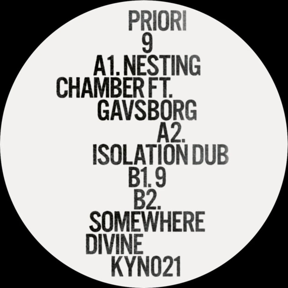 the album cover for Priori - 9