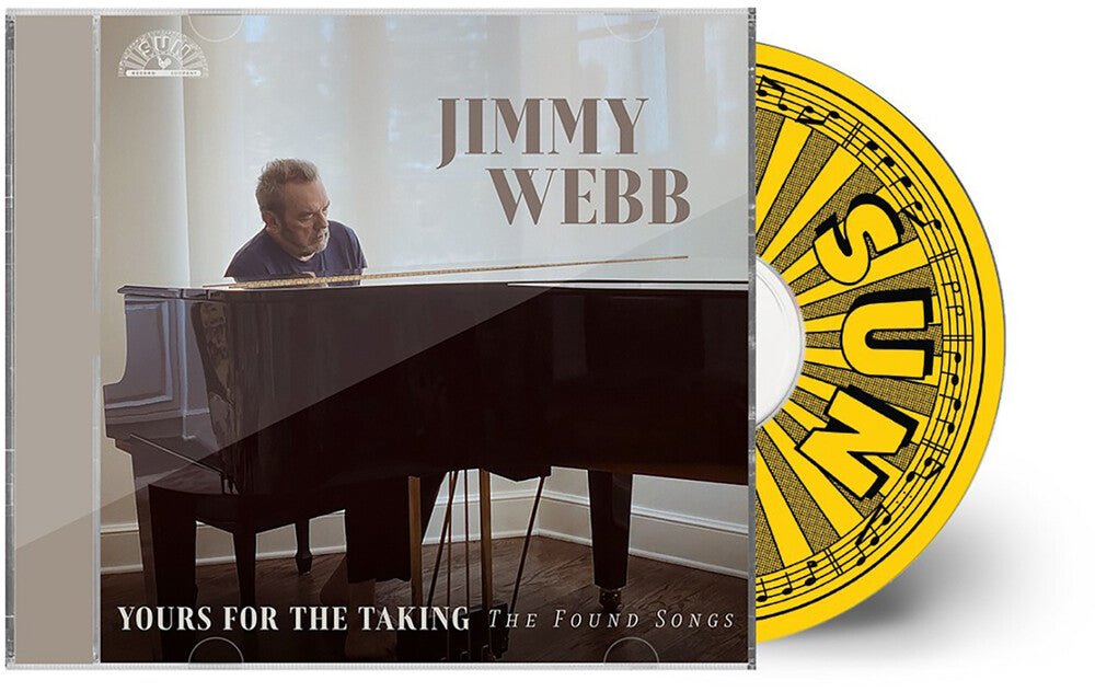 the album cover for Jimmy Webb - Yours For The Taking: Found Songs Of Jimmy Webb
