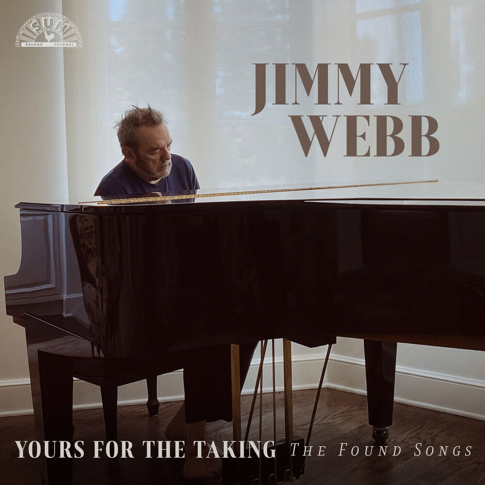 the album cover for Jimmy Webb - Yours For The Taking: Found Songs Of Jimmy Webb