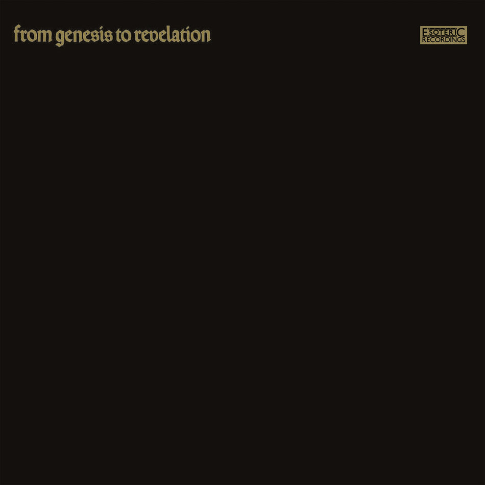 the album cover for Genesis - From Genesis To Revelation - Cd + Blu-Ray Box Set