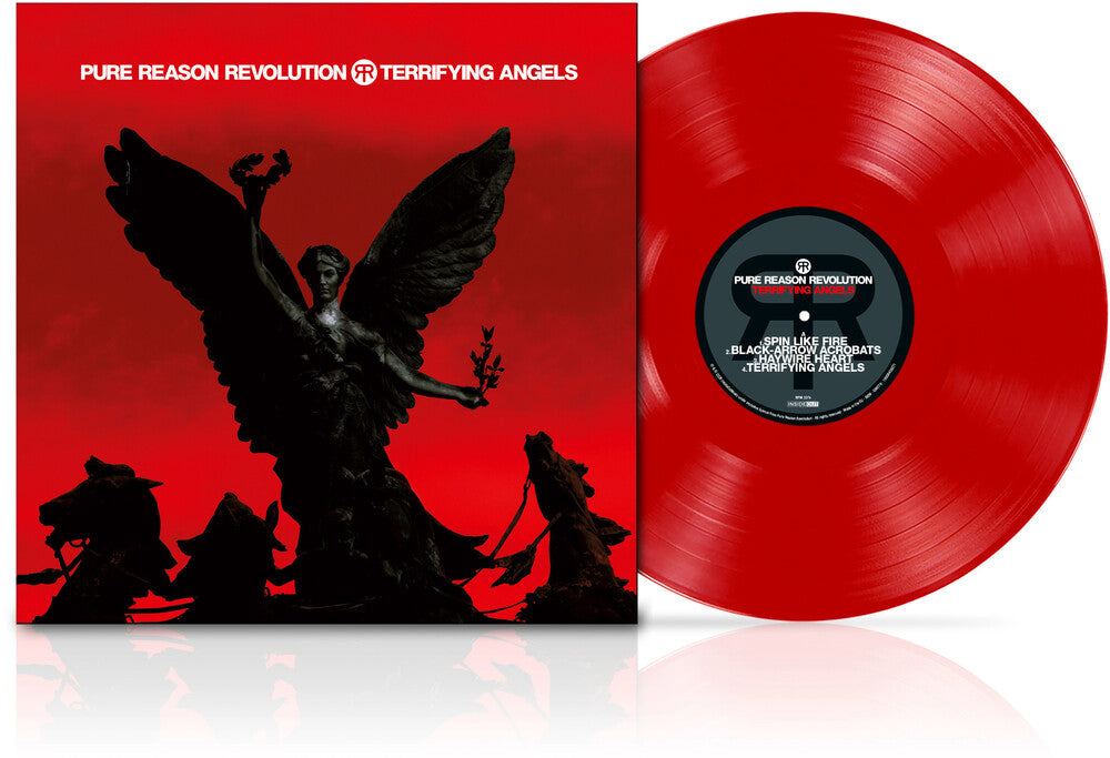 the album cover for Pure Reason Revolution - Terrifying Angels [Transparent Red]
