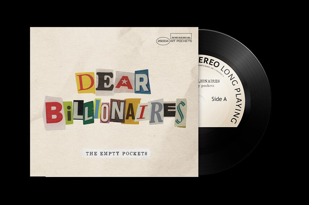 the album cover for Empty Pockets - Dear Billionaires (Gate) (Spkg)