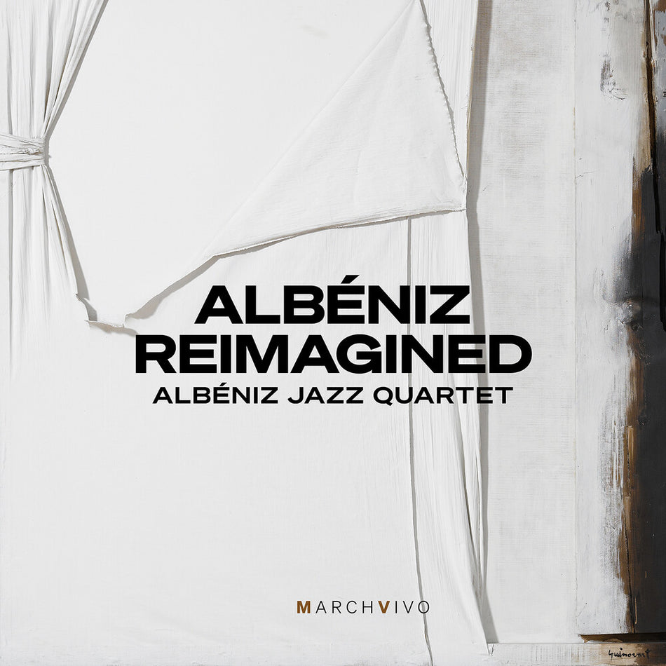 the album cover for Albeniz Jazz Quartet - Albeniz Reimagined (Live At The Fundacion Juan