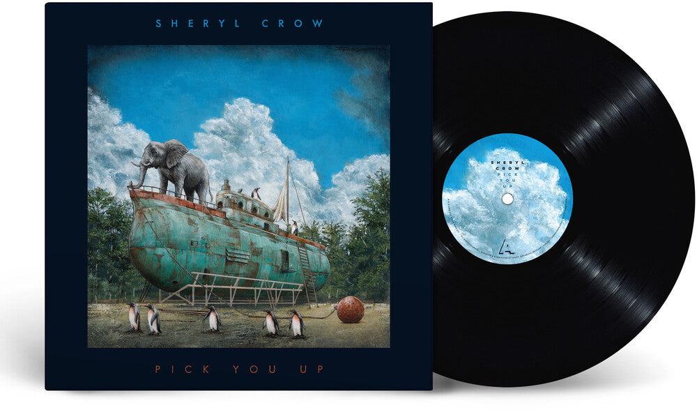 the album cover for Sheryl Crow - Pick You Up [Black]