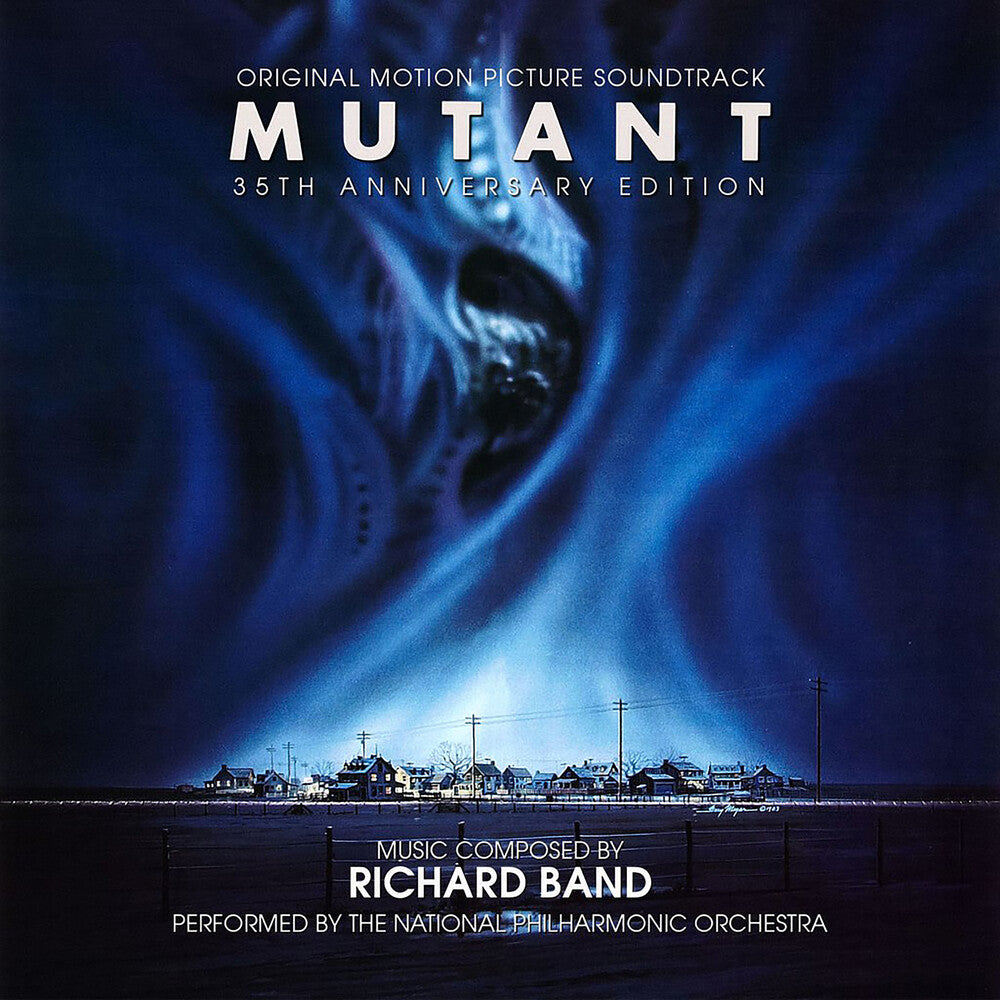 the album cover for Richard Band  (Aniv) - Mutant - O.S.T. (Aniv)