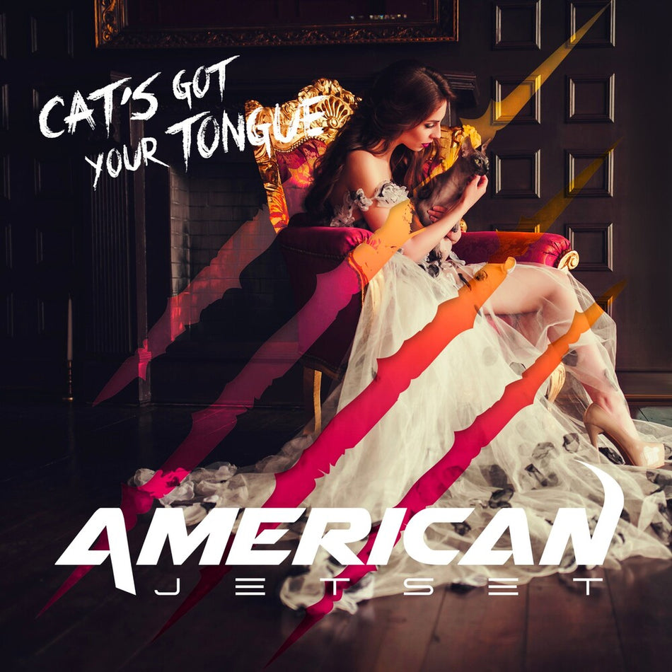 the album cover for American Jetset - Cat's Got Your Tongue