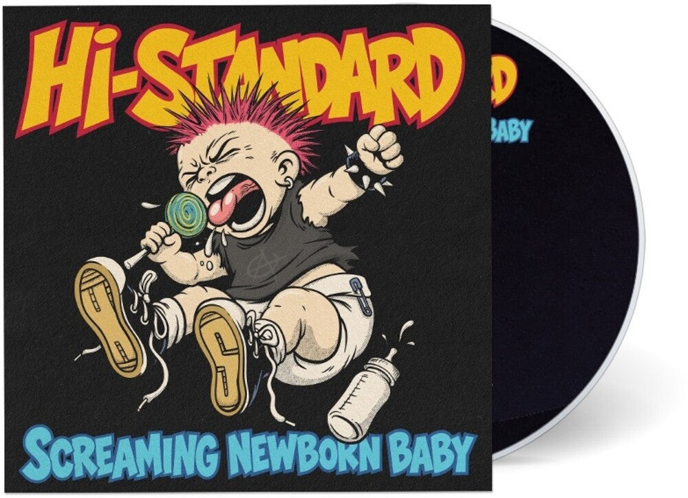 the album cover for Hi-Standard - Screaming Newborn Baby