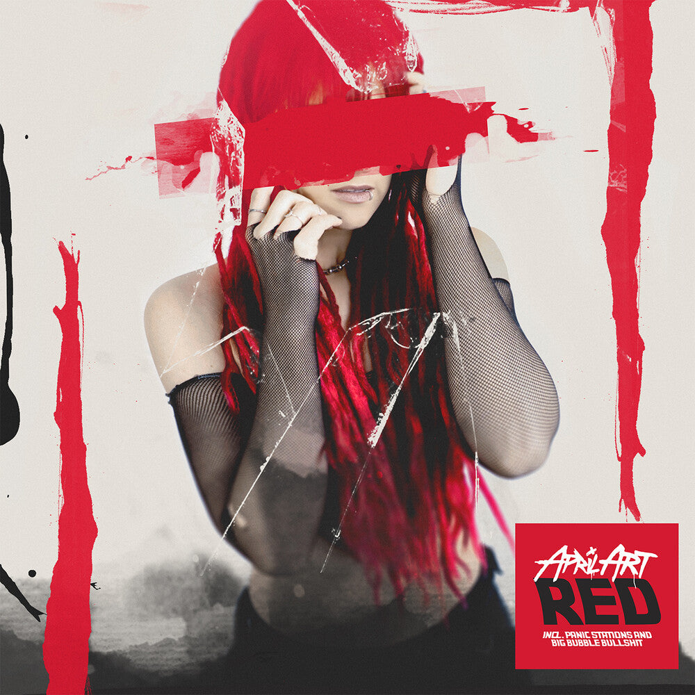 the album cover for April Art - Red (Jewl) (Lyrb)