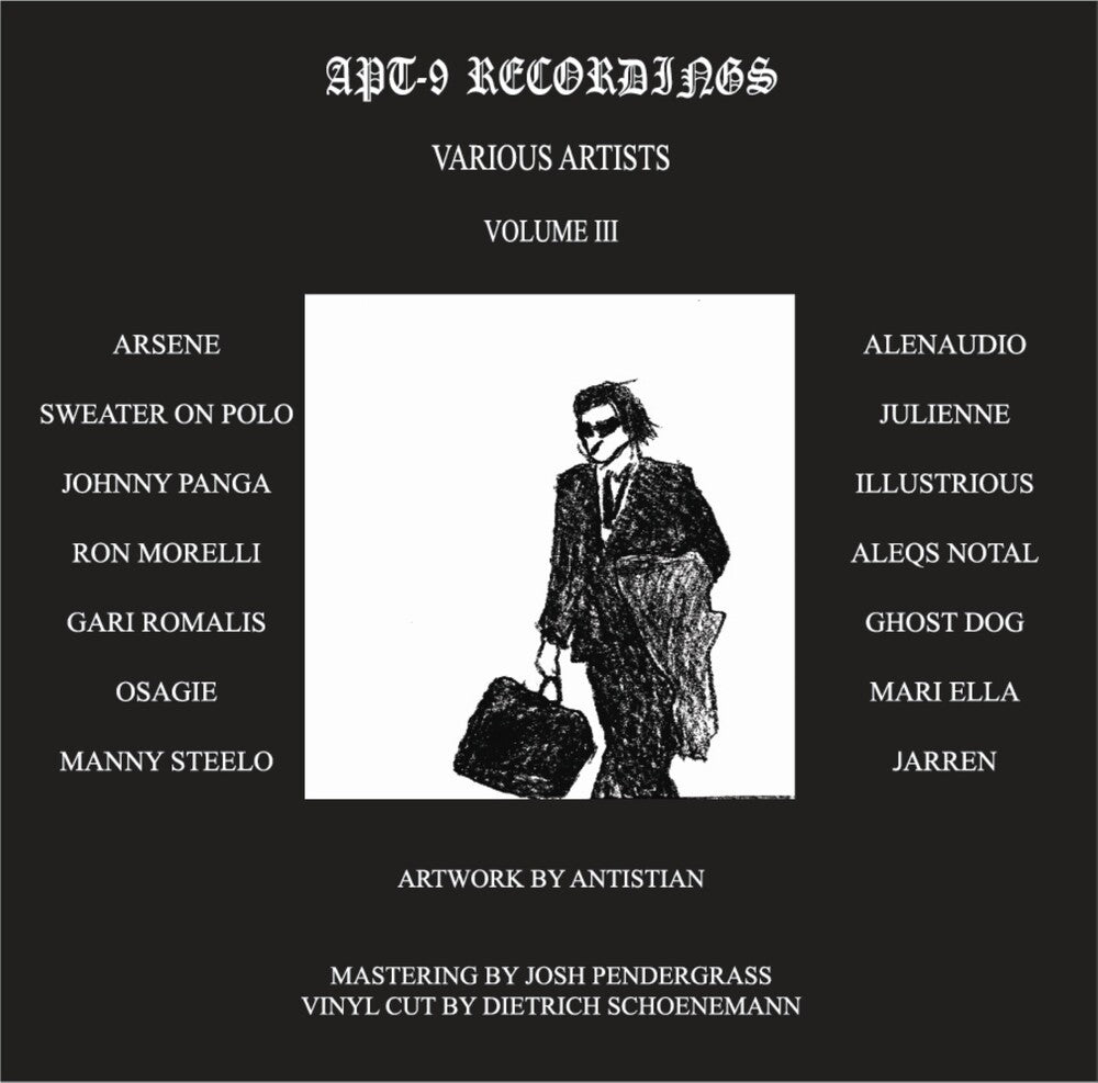 the album cover for Apt-9 Recordings Vol. 3 / Various - Apt-9 Recordings Vol. 3 / Various