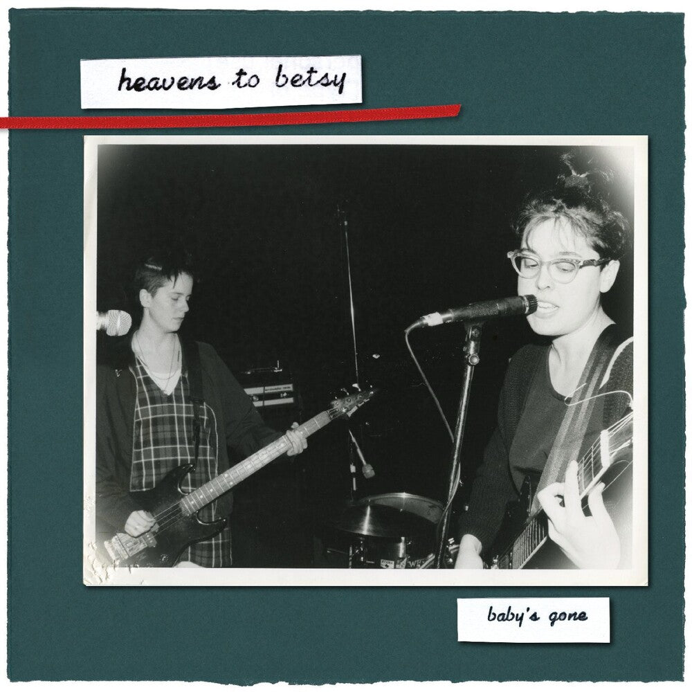 the album cover for Heavens To Betsy - Baby's Gone [Tangerine]