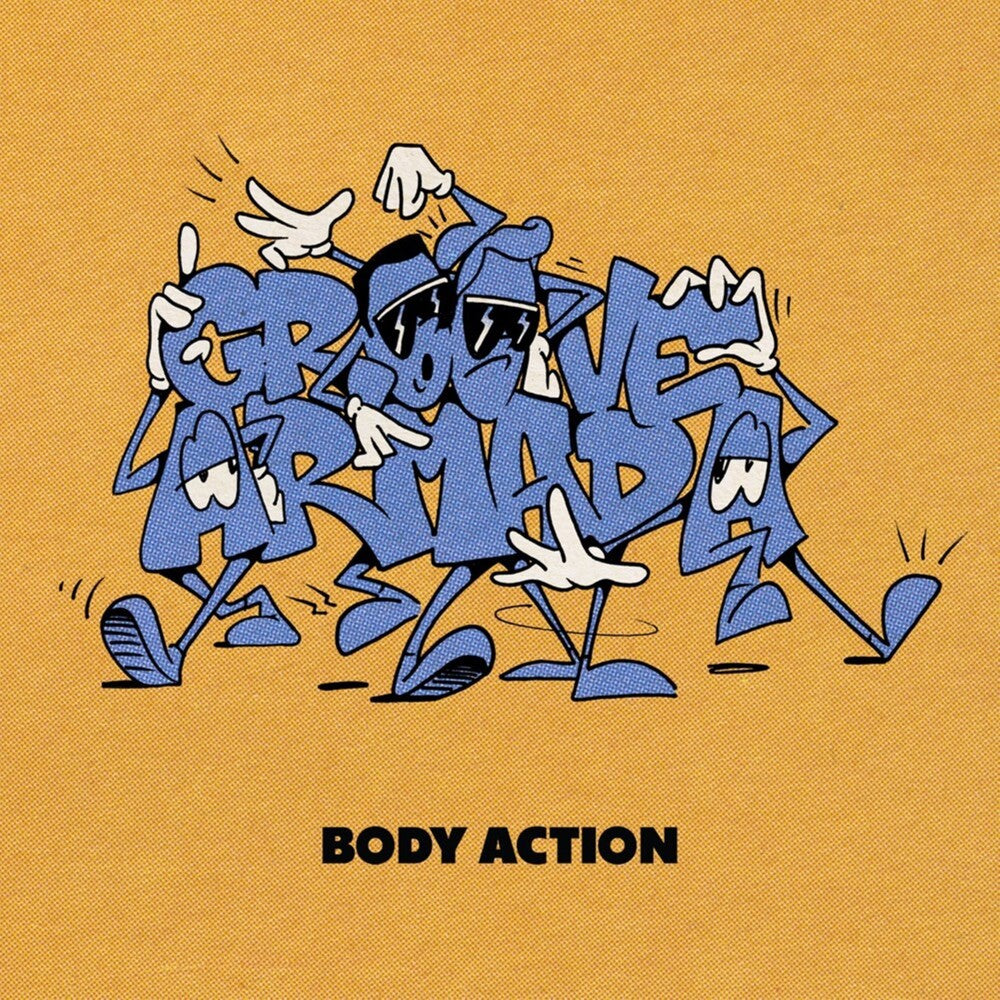 the album cover for Groove Armada - Body Action