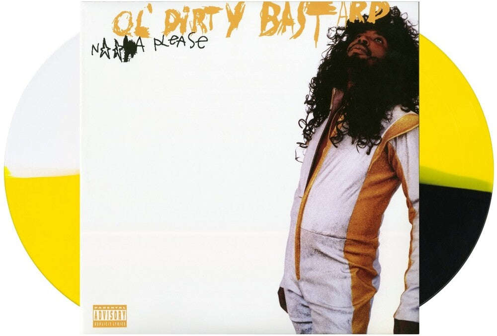 the album cover for Ol' Dirty Bastard - N**** Please (Blk) [Colored Vinyl] (Gate) (Wht) (Ylw)