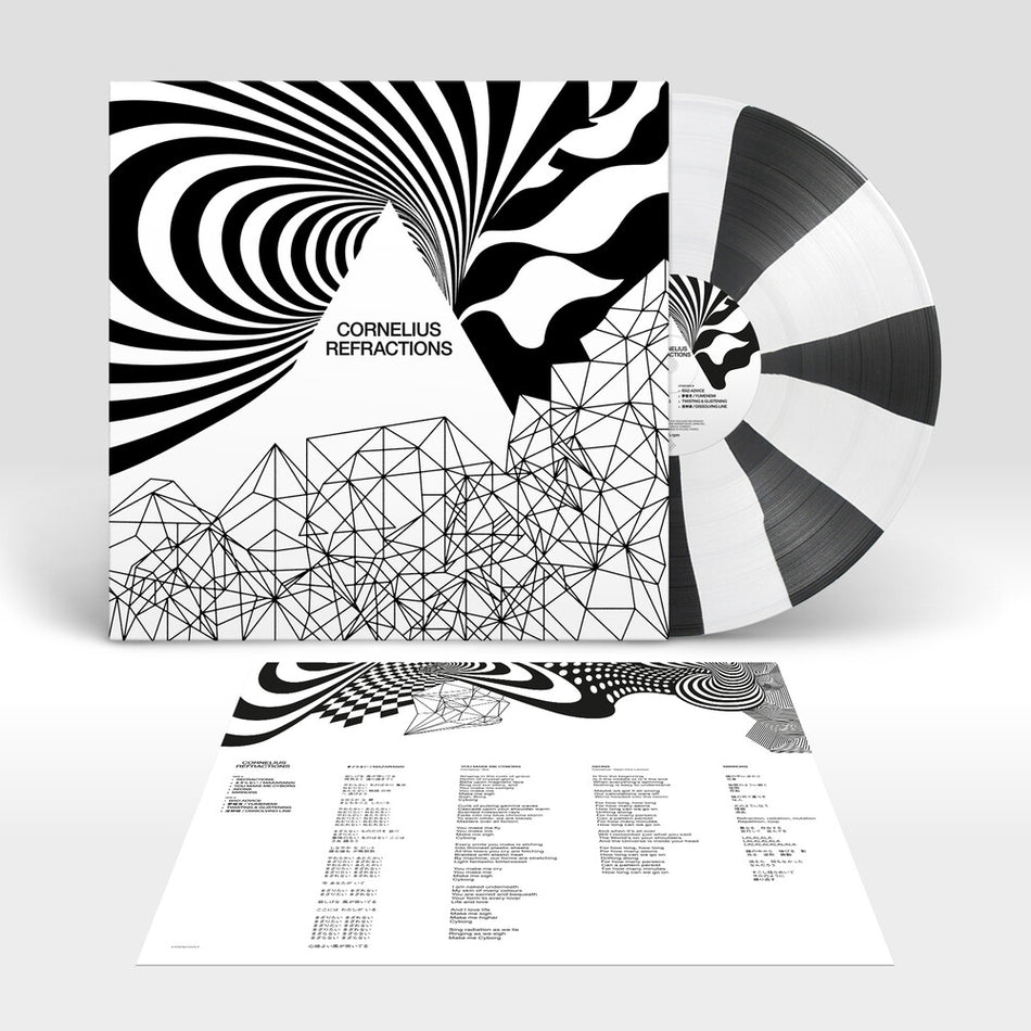 the album cover for Cornelius - Refractions [Color]