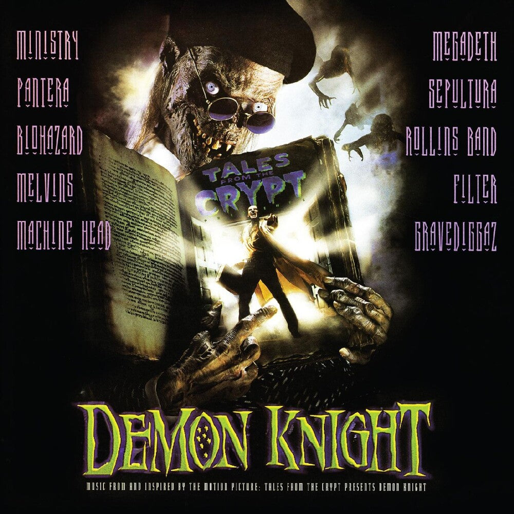 the album cover for Tales From The Crypt Presents: Demon Knight - Ost - Tales From The Crypt Presents: Demon Knight - Ost