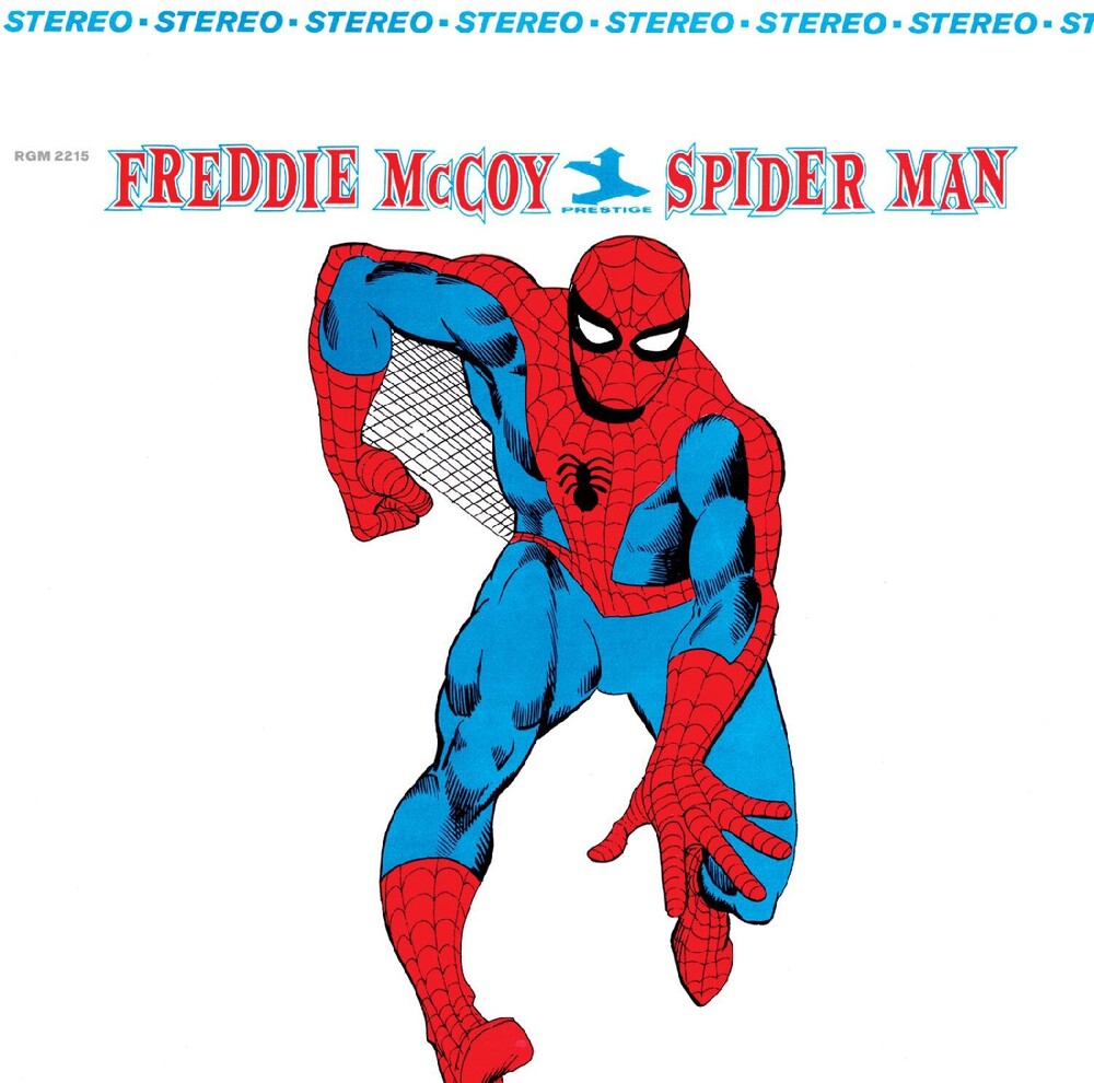 the album cover for Freddie McCoy - Spider Man - 60th Anniversary, All Analog (Aniv)