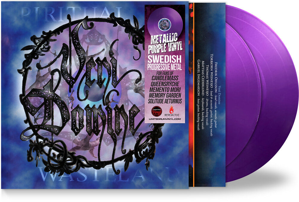 the album cover for Veni Domine - Spiritual Wasteland [Indie Exclusive] [Colored Vinyl] (Gate) [Limited Edition]