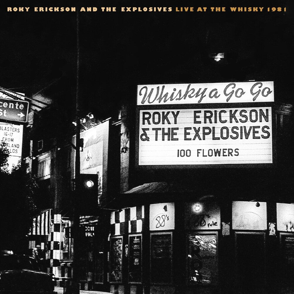 the album cover for Roky Erickson  & The Explosives - Live At The Whisky 1981 - Neon Green [Colored Vinyl] (Grn)