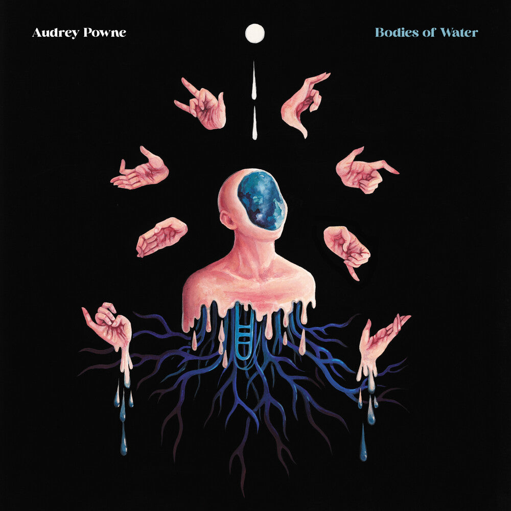 the album cover for Audrey Powne - Bodies Of Water