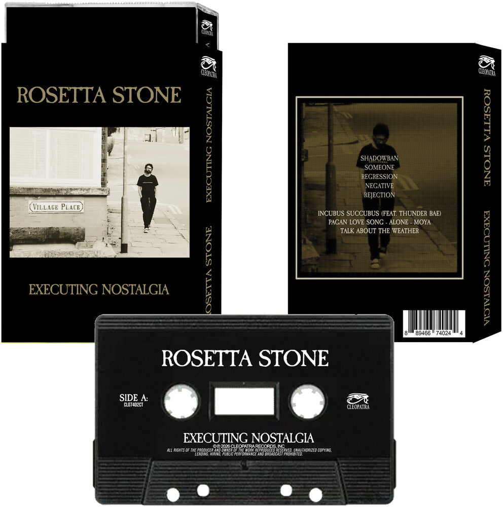 the album cover for Rosetta Stone - Executing Nostalgia