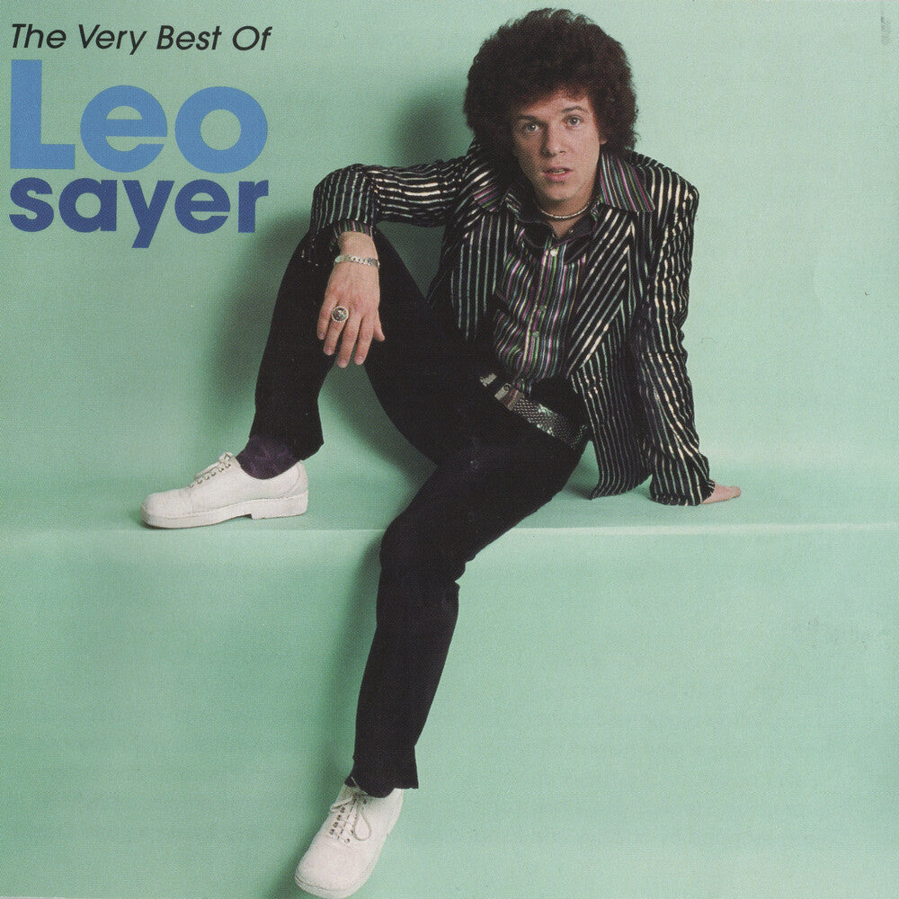the album cover for Leo Sayer - Very Best Of Leo Sayer (Blue) [Clear Vinyl] [Limited Edition]