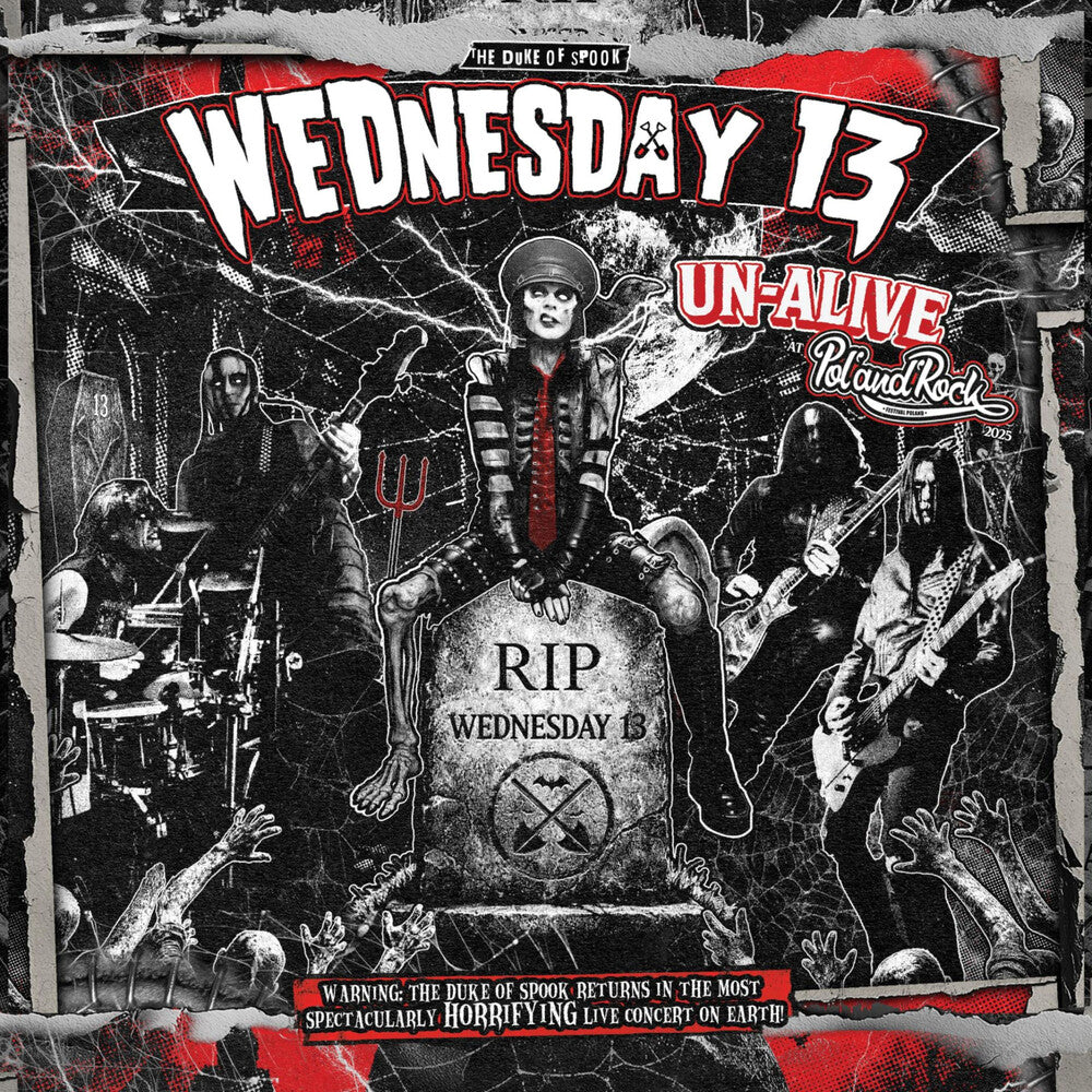 the album cover for Wednesday 13 - Un-Alive From Pol'and'rock 2025