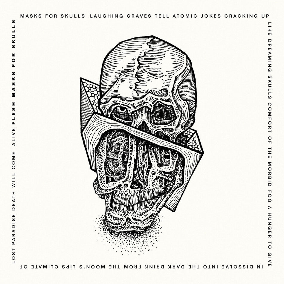 the album cover for Scorpion Milk - Flesh Masks For Skulls